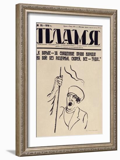 The Torch, 1918-null-Framed Giclee Print