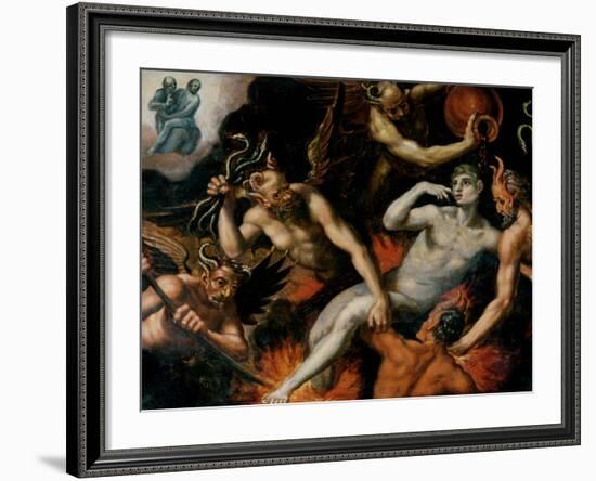 The Torment of Hell-null-Framed Giclee Print