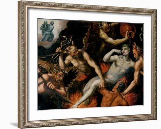 The Torment of Hell-null-Framed Giclee Print