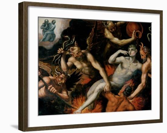 The Torment of Hell-null-Framed Giclee Print