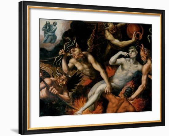 The Torment of Hell-null-Framed Giclee Print