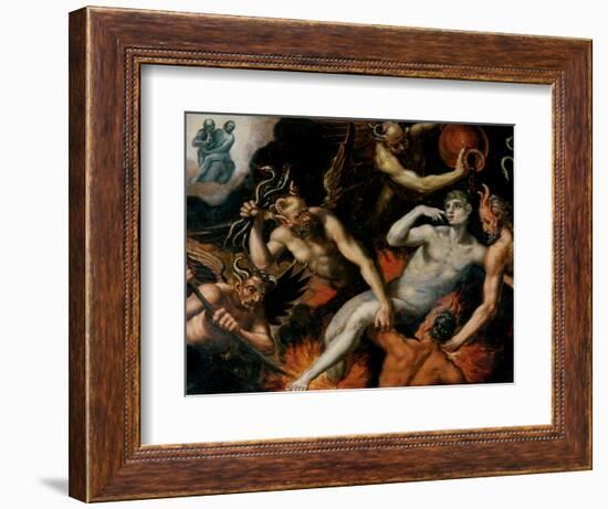 The Torment of Hell-null-Framed Giclee Print