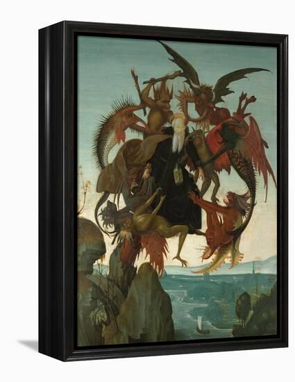 The Torment of Saint Anthony-Michelangelo Buonarroti-Framed Premier Image Canvas