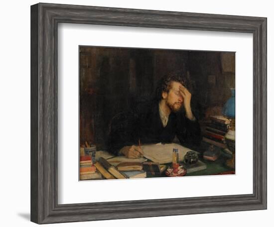 The Torments of Creative Work-Leonid Osipovich Pasternak-Framed Giclee Print