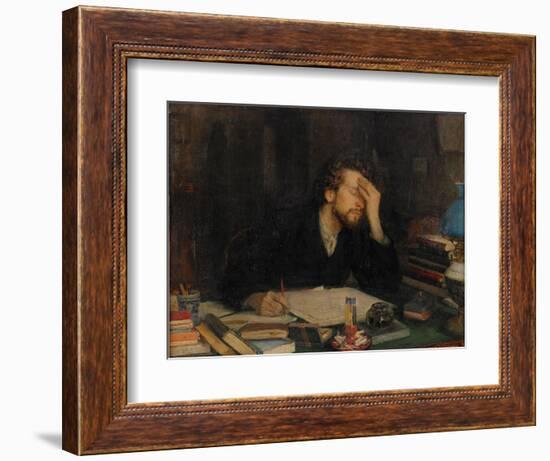 The Torments of Creative Work-Leonid Osipovich Pasternak-Framed Giclee Print