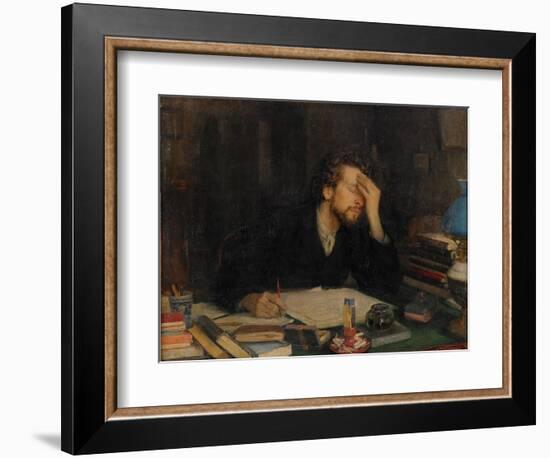 The Torments of Creative Work-Leonid Osipovich Pasternak-Framed Giclee Print