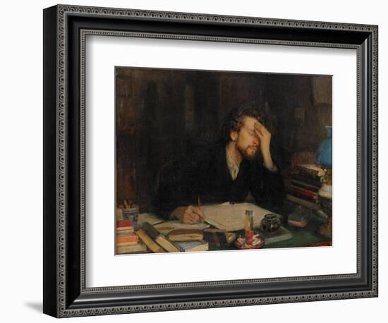 The Torments of Creative Work-Leonid Osipovich Pasternak-Framed Giclee Print