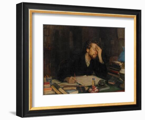 The Torments of Creative Work-Leonid Osipovich Pasternak-Framed Giclee Print