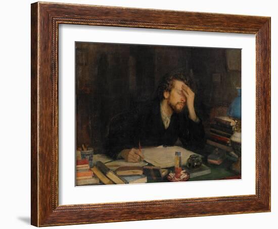 The Torments of Creative Work-Leonid Osipovich Pasternak-Framed Giclee Print