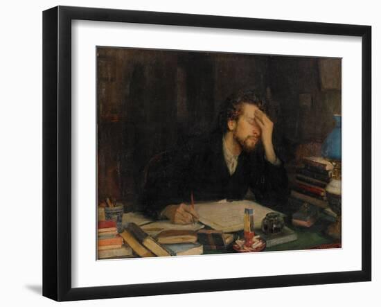 The Torments of Creative Work-Leonid Osipovich Pasternak-Framed Giclee Print