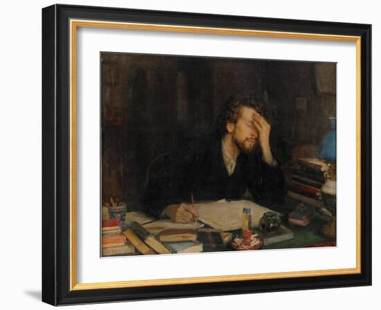 The Torments of Creative Work-Leonid Osipovich Pasternak-Framed Giclee Print