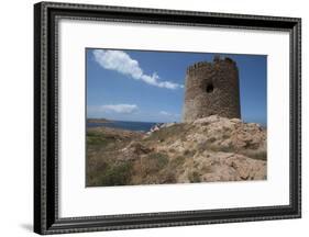 The Torre Aragonese, a Spanish Tower Dating from the Year Ad500, Isola Rossa-Ethel Davies-Framed Photographic Print