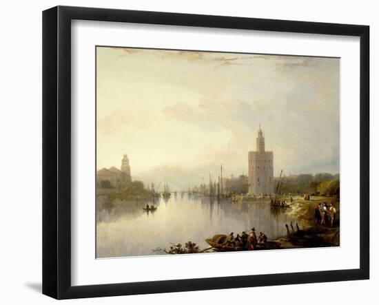 The Torre De Oro, 1833-David Roberts-Framed Giclee Print