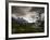 The Torres Del Paine Mountains on a Cloudy Day-Alex Saberi-Framed Photographic Print