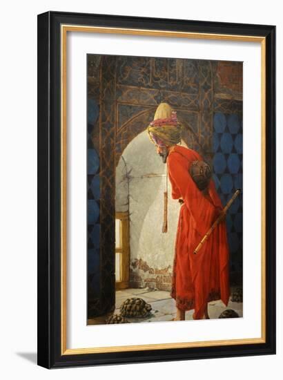 The Tortoise Trainer, 1906-Osman Hamdi Bey-Framed Giclee Print