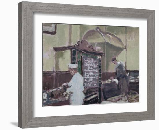 The Tottenham Distillery-Walter Richard Sickert-Framed Giclee Print