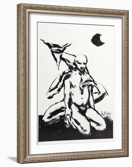 The Touch from The Illusions Suite-Clive Barker-Framed Collectable Print