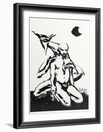 The Touch from The Illusions Suite-Clive Barker-Framed Collectable Print