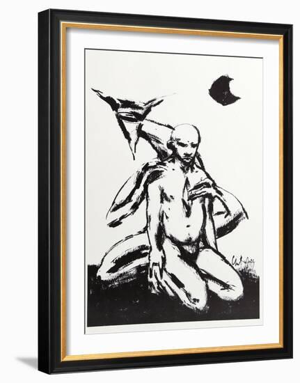 The Touch from The Illusions Suite-Clive Barker-Framed Collectable Print