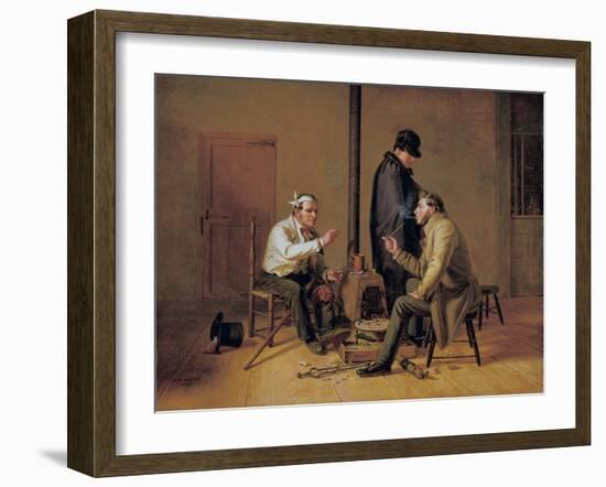 The Tough Story - Scene in a Country Tavern, 1837-William Sidney Mount-Framed Giclee Print