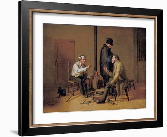 The Tough Story - Scene in a Country Tavern, 1837-William Sidney Mount-Framed Giclee Print