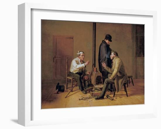 The Tough Story - Scene in a Country Tavern, 1837-William Sidney Mount-Framed Giclee Print