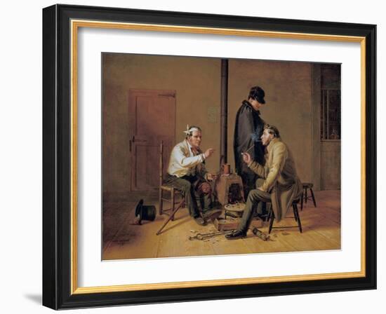 The Tough Story - Scene in a Country Tavern, 1837-William Sidney Mount-Framed Giclee Print