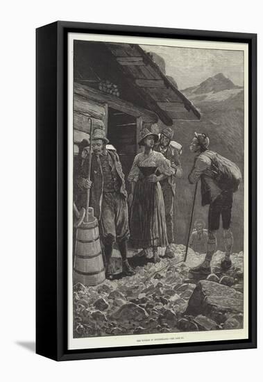 The Tourist in Switzerland-Richard Caton Woodville II-Framed Premier Image Canvas