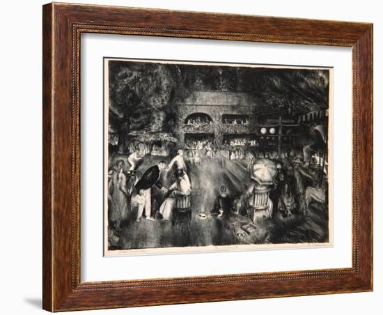 The Tournament, 1920-George Wesley Bellows-Framed Giclee Print