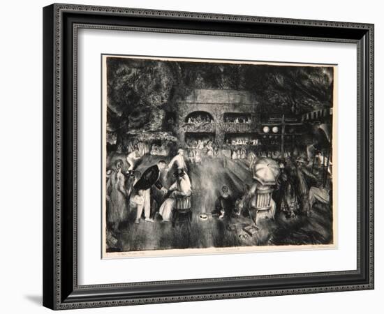 The Tournament, 1920-George Wesley Bellows-Framed Giclee Print