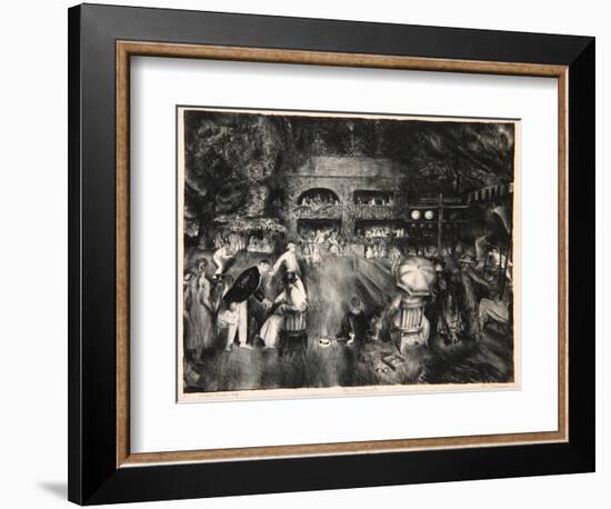 The Tournament, 1920-George Wesley Bellows-Framed Giclee Print