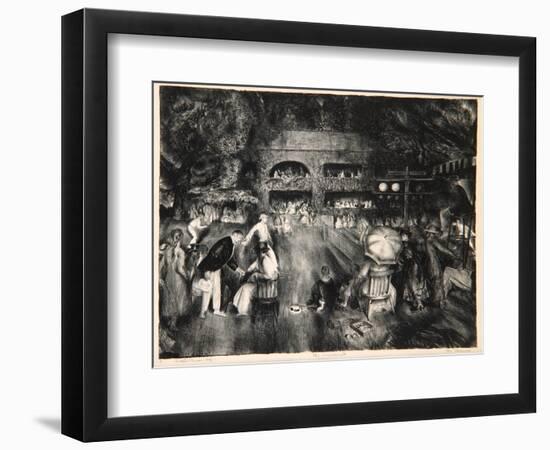 The Tournament, 1920-George Wesley Bellows-Framed Giclee Print