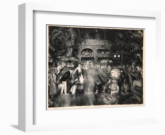 The Tournament, 1920-George Wesley Bellows-Framed Giclee Print