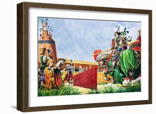 The Tournament-Peter Jackson-Framed Giclee Print