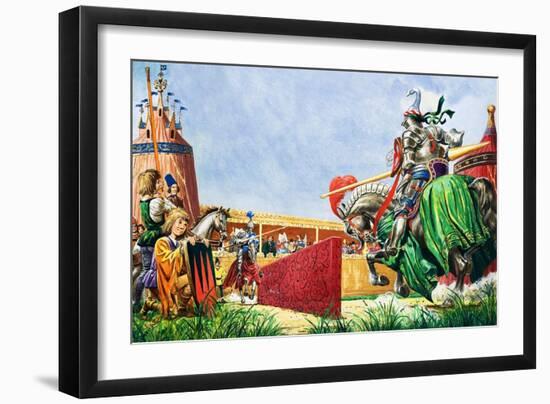 The Tournament-Peter Jackson-Framed Giclee Print