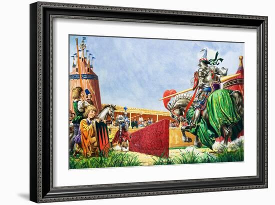 The Tournament-Peter Jackson-Framed Giclee Print