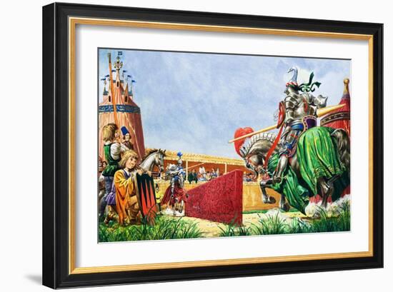 The Tournament-Peter Jackson-Framed Giclee Print