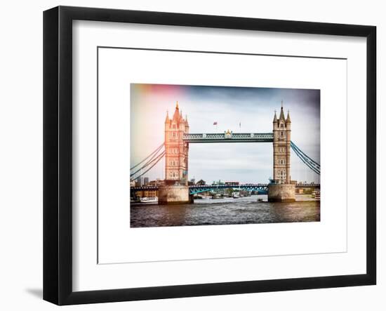 The Tower Bridge - City of London - UK - England - United Kingdom - Europe-Philippe Hugonnard-Framed Art Print