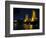 The Tower Bridge of Sacramento at Night, CA-George Oze-Framed Photographic Print