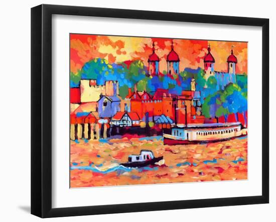 The Tower colour, 2007-Clive Metcalfe-Framed Giclee Print