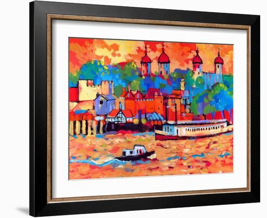 The Tower colour, 2007-Clive Metcalfe-Framed Giclee Print