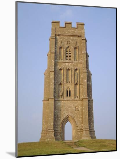 The Tower, Glastonbury Tor, Glastonbury, Somerset, England, UK-Julia Bayne-Mounted Photographic Print