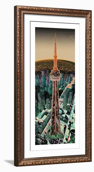 The Tower (night)-HR-FM-Framed Limited Edition