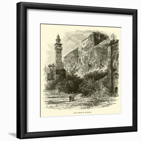 The Tower of Antonia-null-Framed Giclee Print