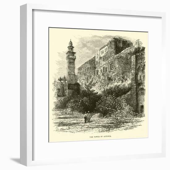 The Tower of Antonia-null-Framed Giclee Print