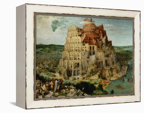 The Tower of Babel, 1563-Pieter Bruegel the Elder-Framed Premier Image Canvas