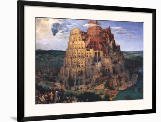 The Tower of Babel, c.1563-Pieter Bruegel the Elder-Framed Art Print