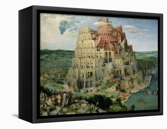 The Tower of Babel, c.1563-Pieter Bruegel the Elder-Framed Premier Image Canvas