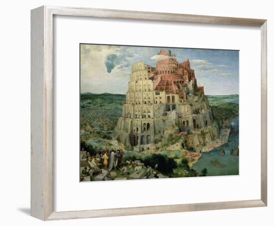 The Tower of Babel, c.1563-Pieter Bruegel the Elder-Framed Giclee Print