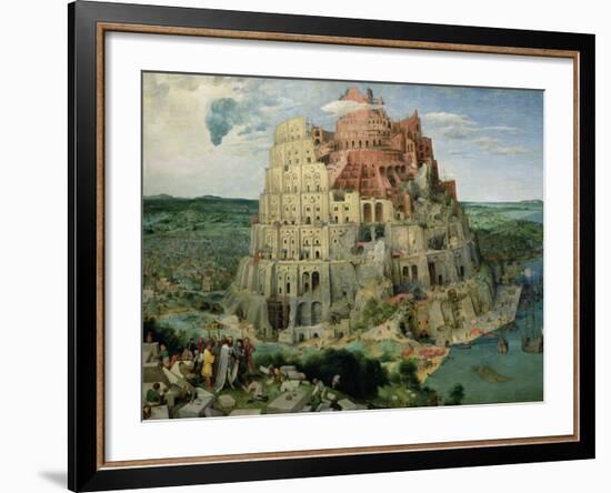 The Tower of Babel, c.1563-Pieter Bruegel the Elder-Framed Giclee Print